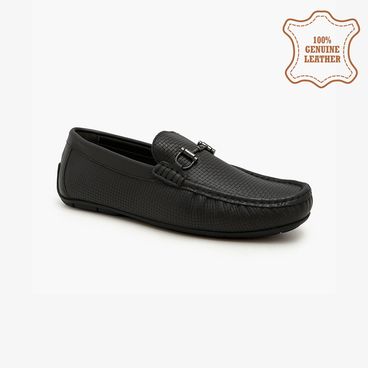 Buy BLACK Classy Loafers for Men – ShoePlanet.pk