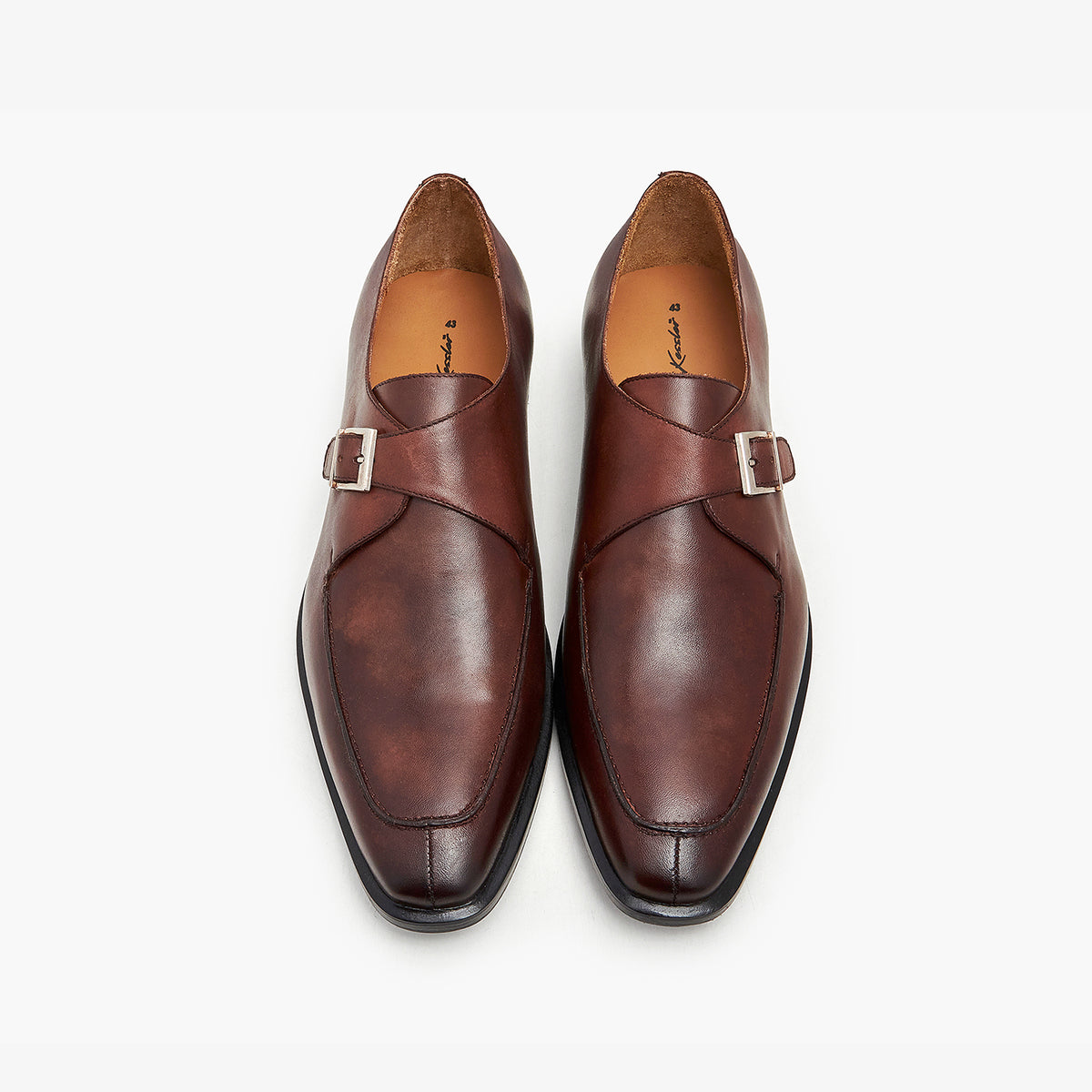 Buy D.BROWN Monk-Strap-Leather-Formals- – ShoePlanet.pk